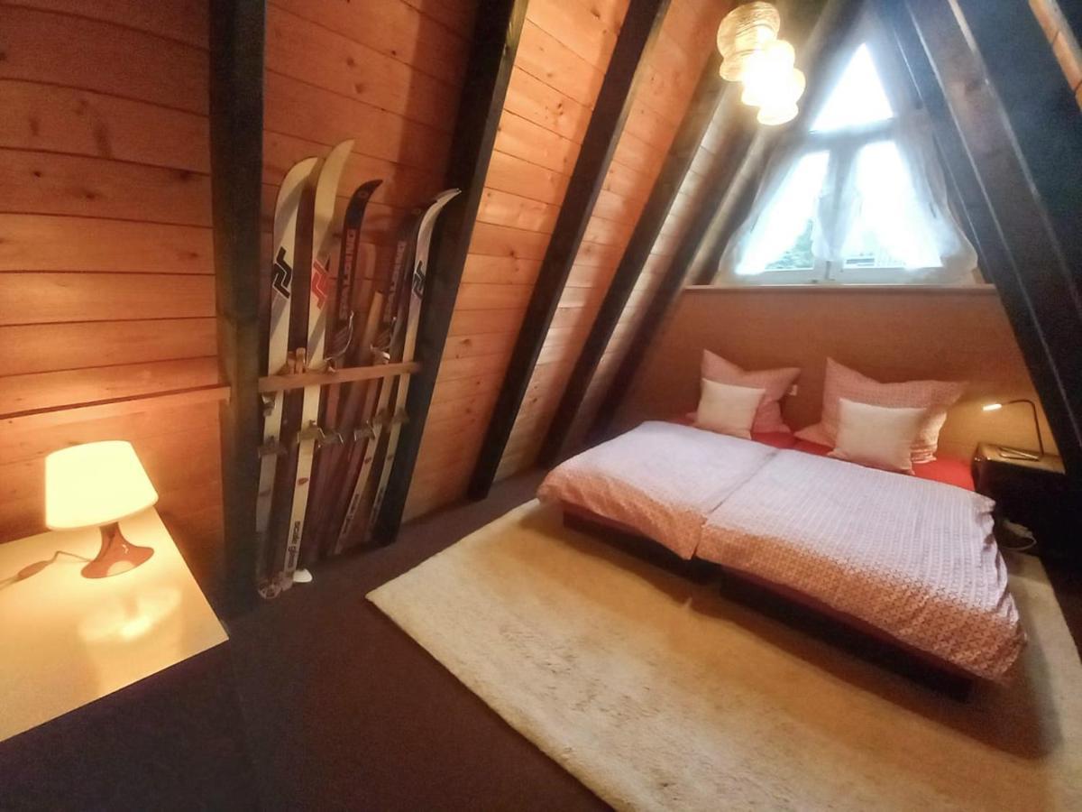 Gemuetliches Ferienhaus Mit Sonniger Terrasse Frankenwald Naehe Badesee Smart-Tv Lichtenberg  Exterior photo